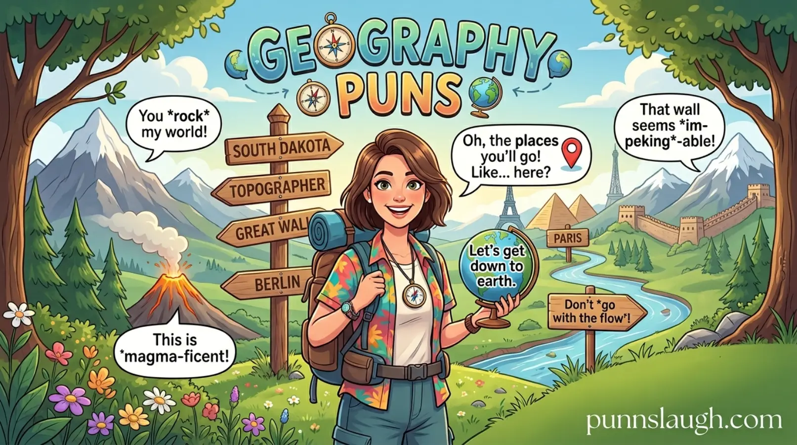 Geography Puns