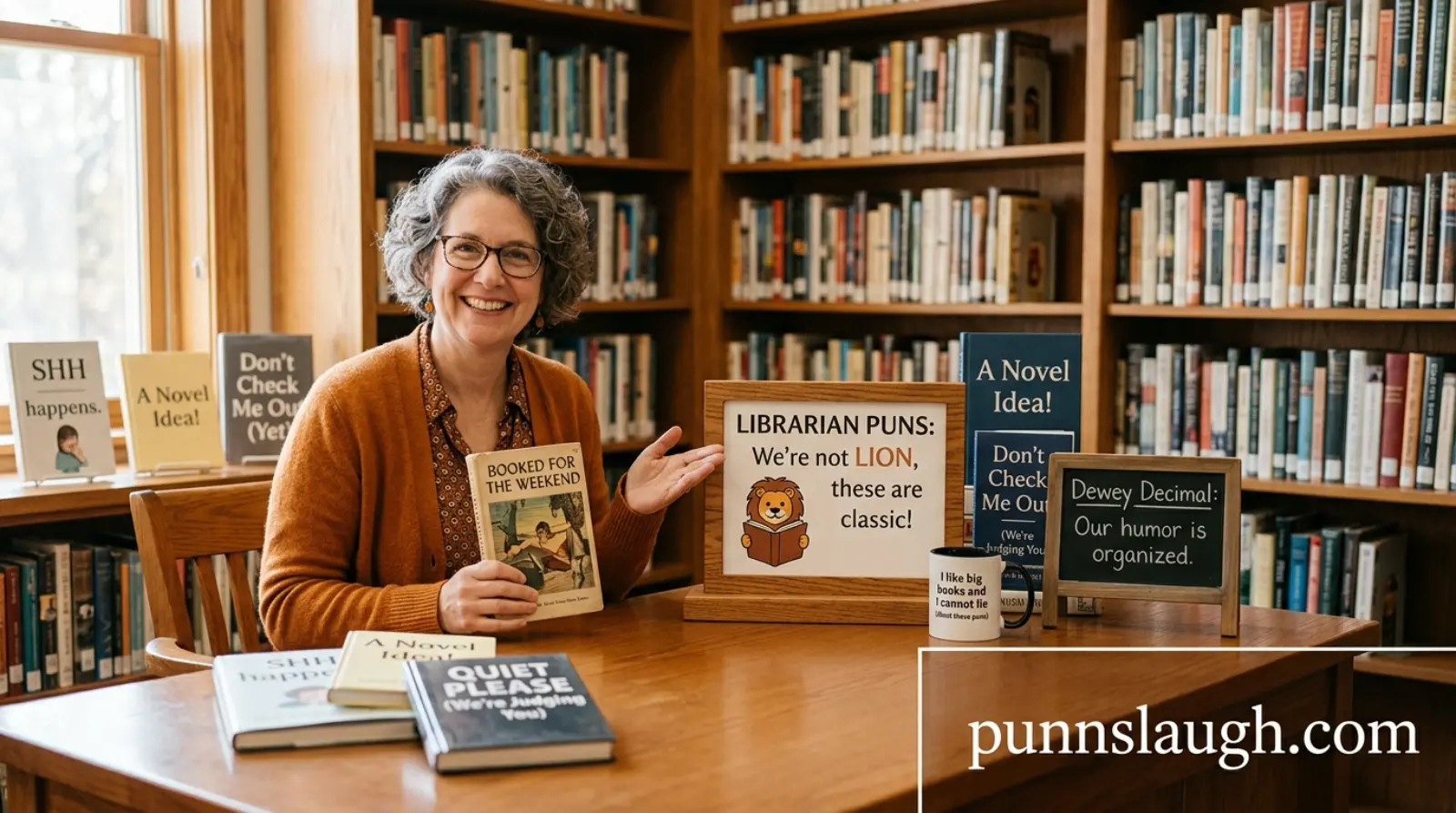 Librarian Puns