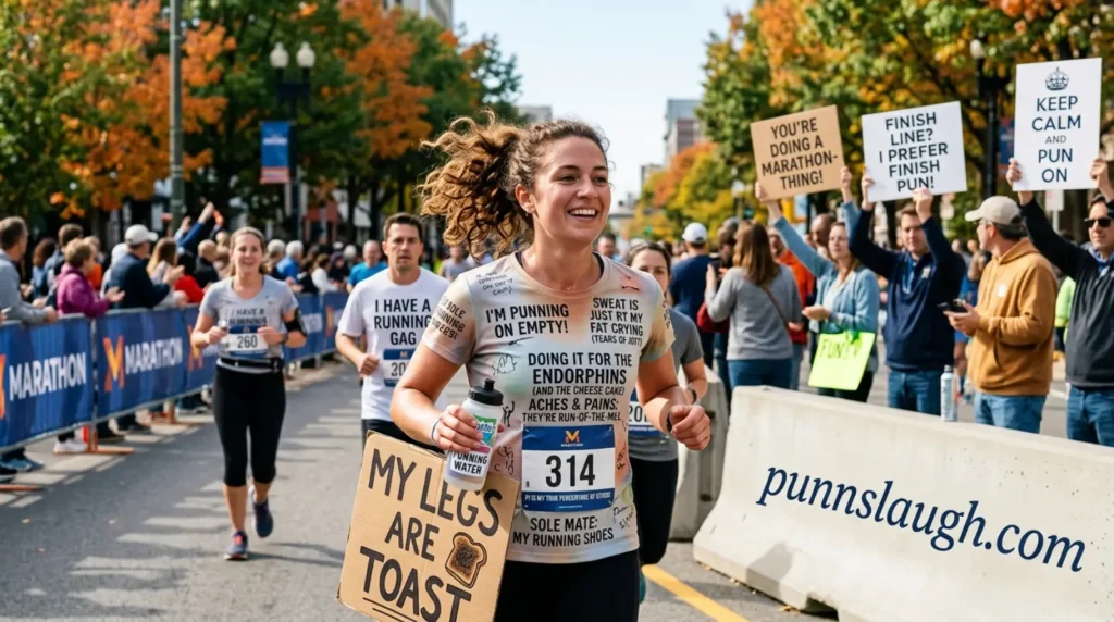 Marathon Run Puns