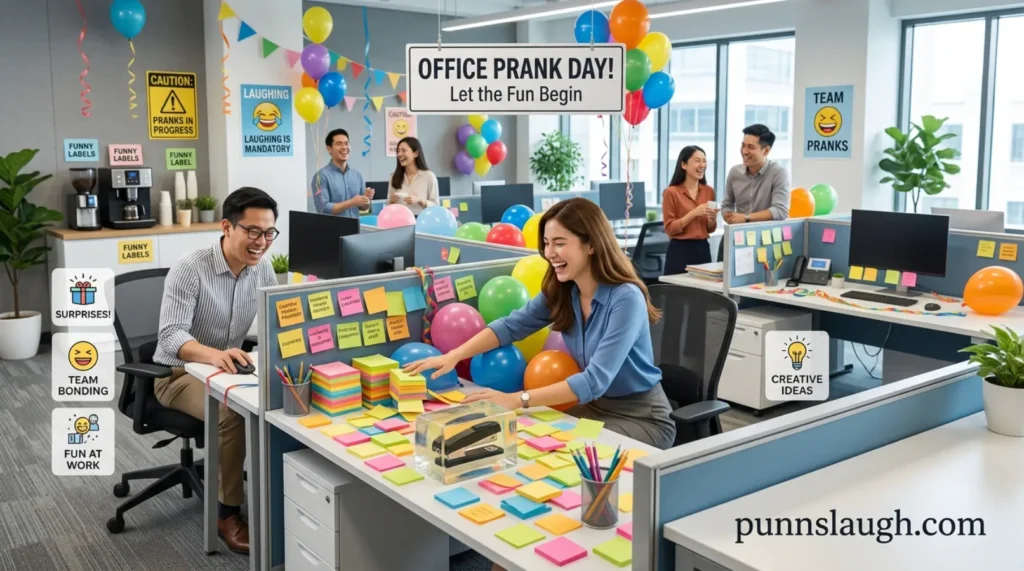 Office prank day
