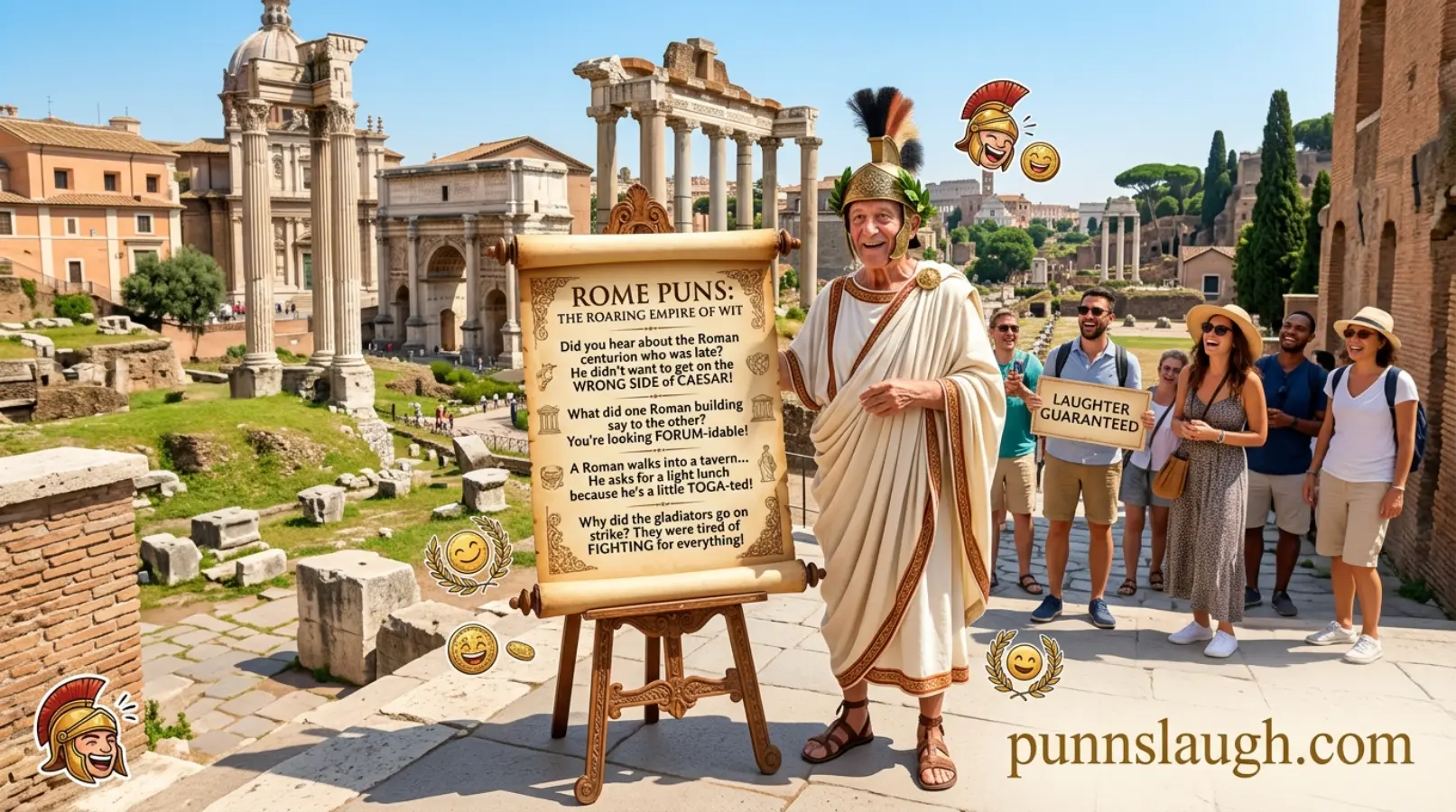Rome Puns