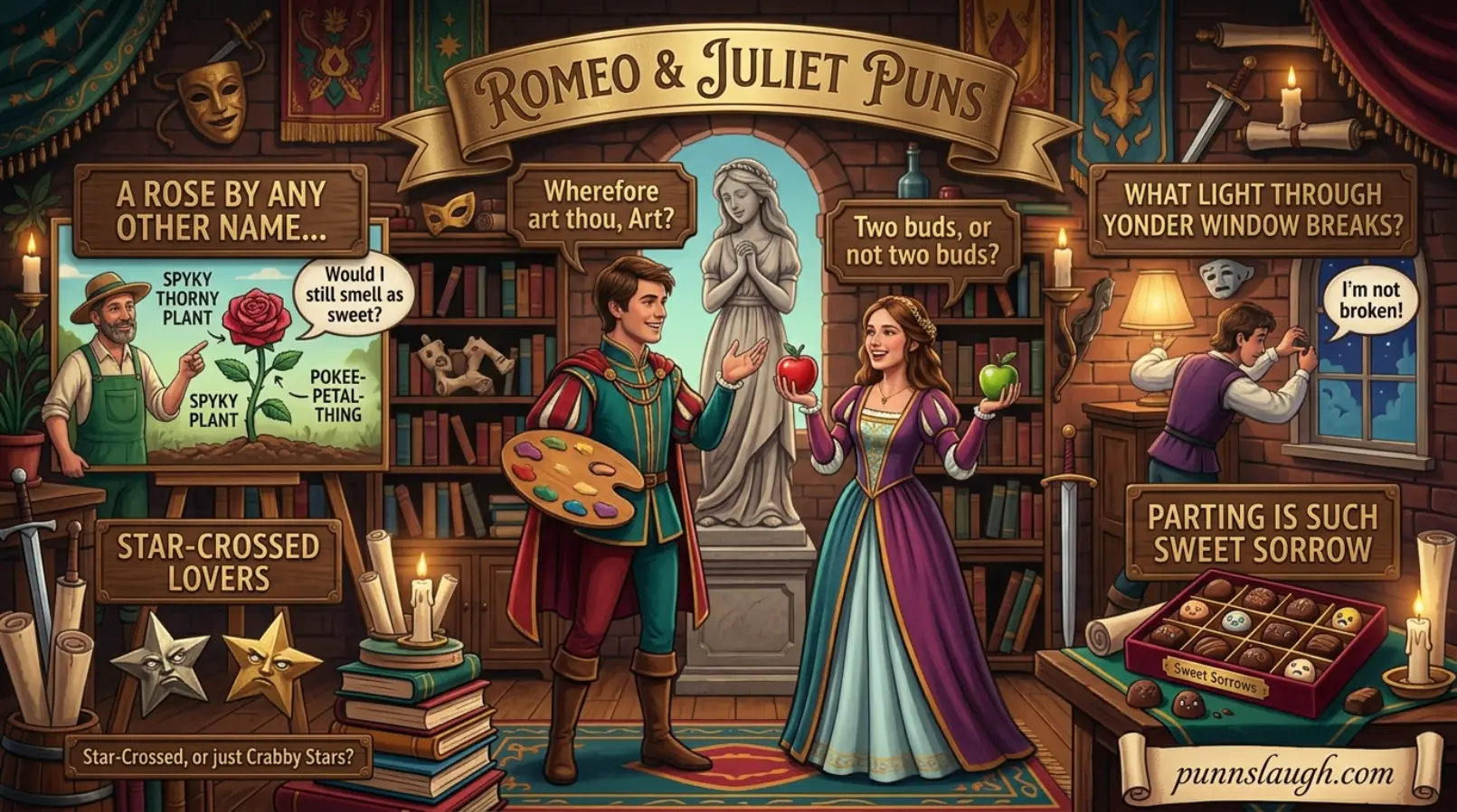 Romeo and Juliet Puns