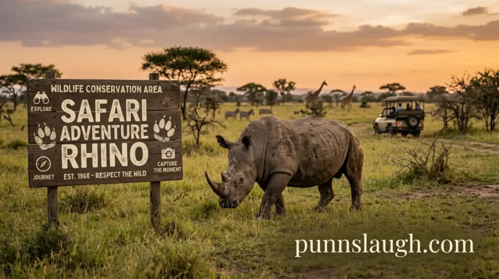 Safari Adventure Rhino