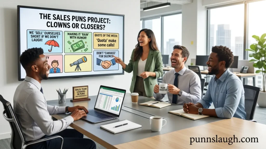 Sales Team Business Puns