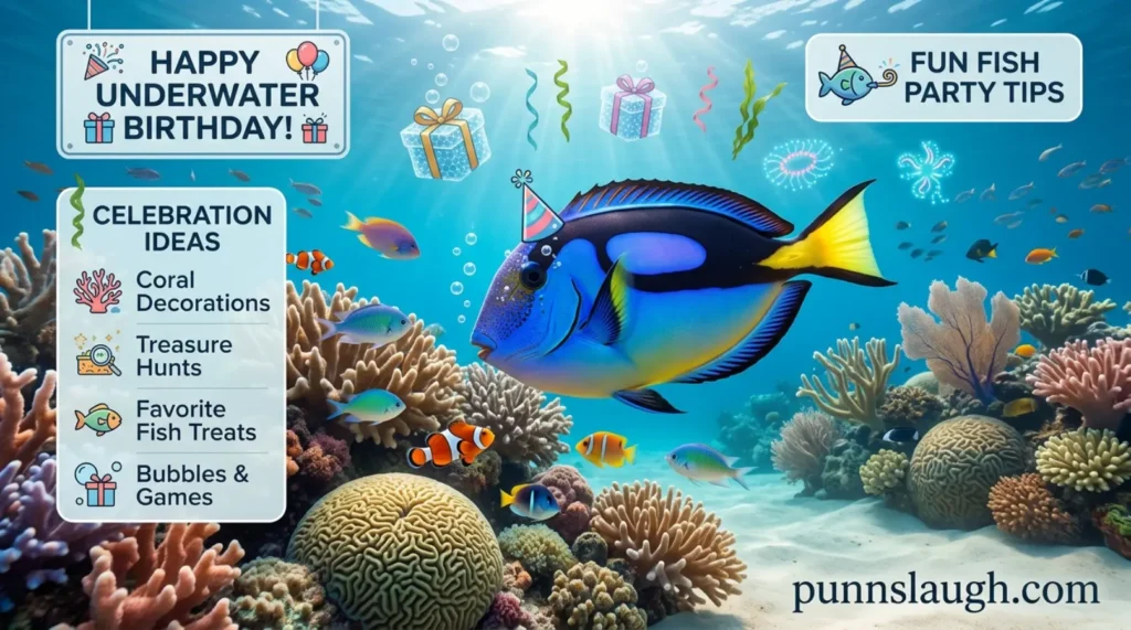 Sea Creature Fish Birthday