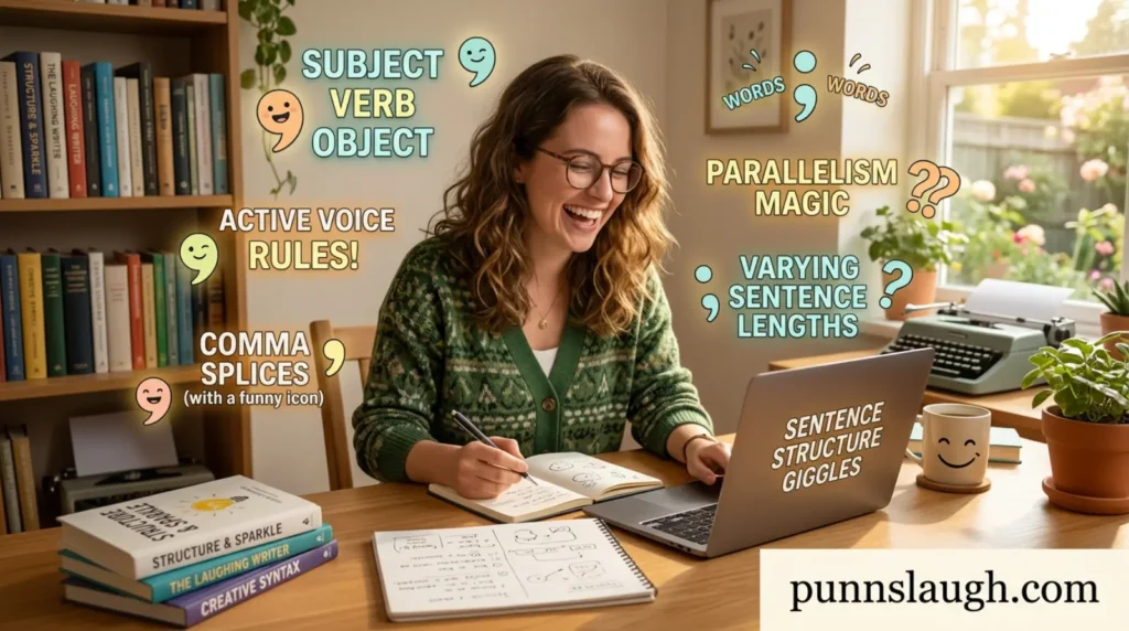 Sentence Structure Giggles for Writers