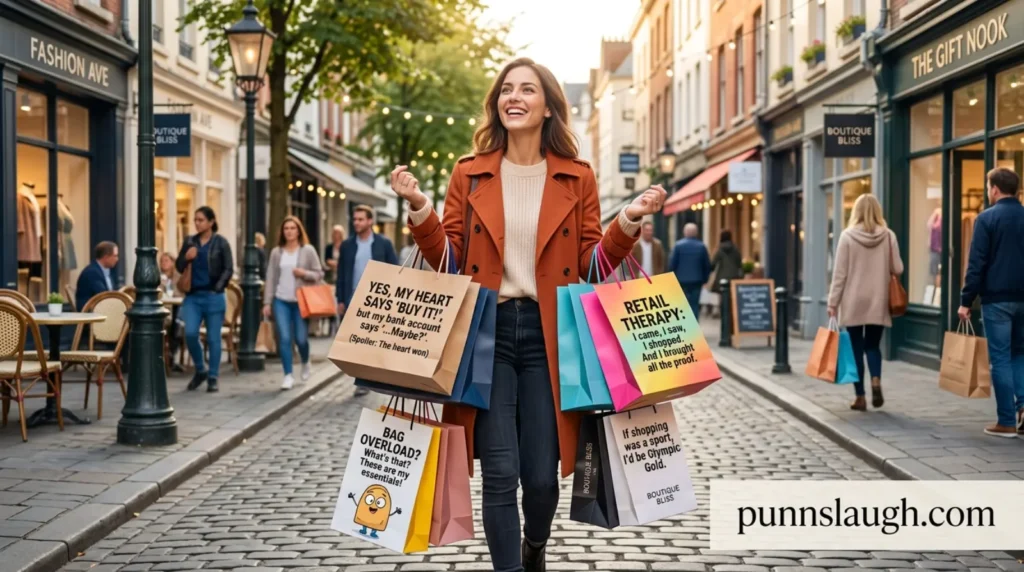 Shopping Bag Humor For Retail Lovers