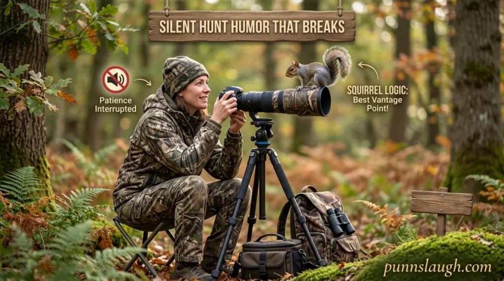 Silent Hunt Humor That Breaks