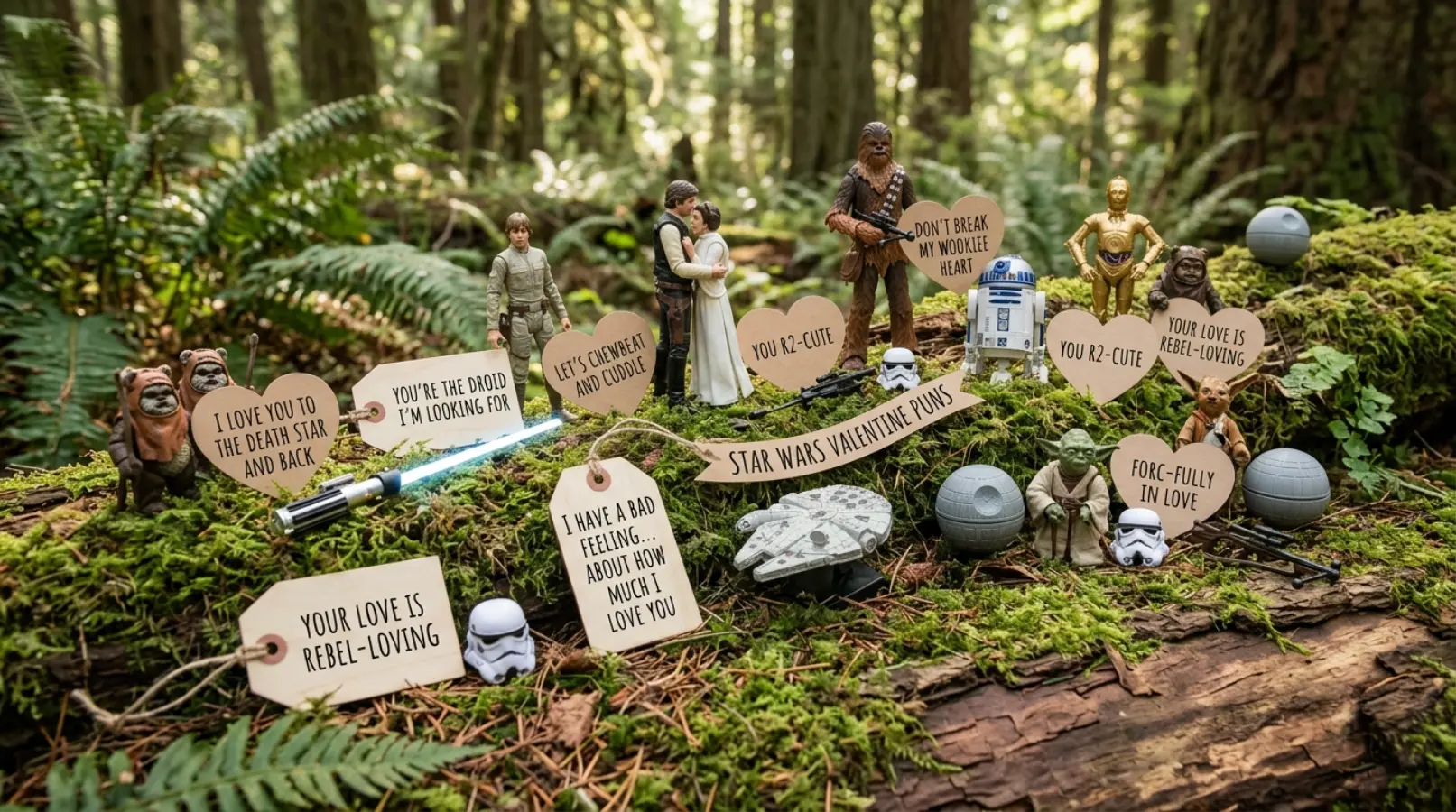 Star Wars Valentine Puns