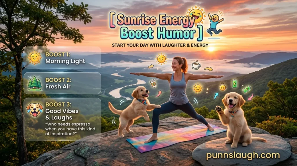 Sunrise Energy Boost Humor