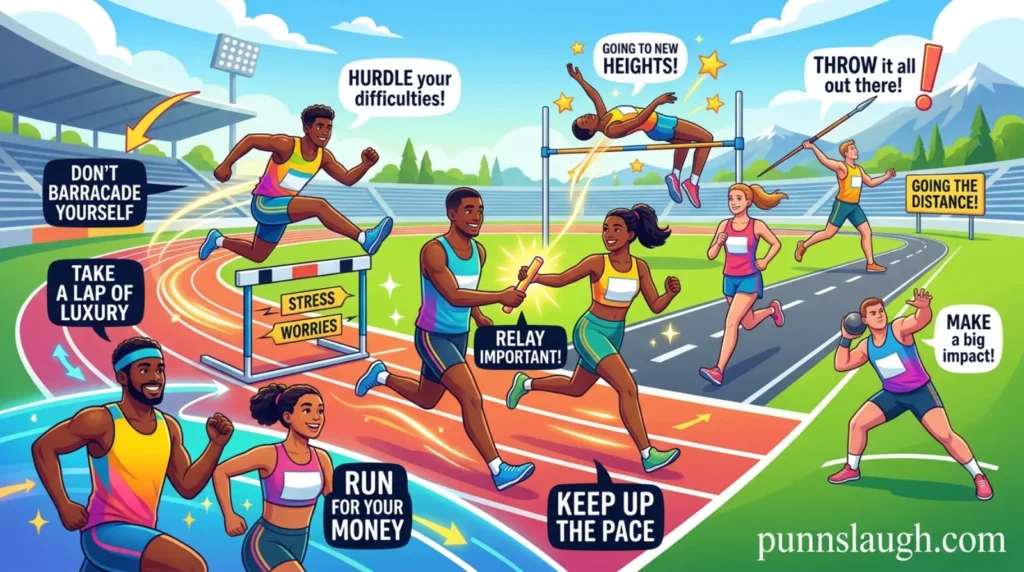 Track And Field Puns