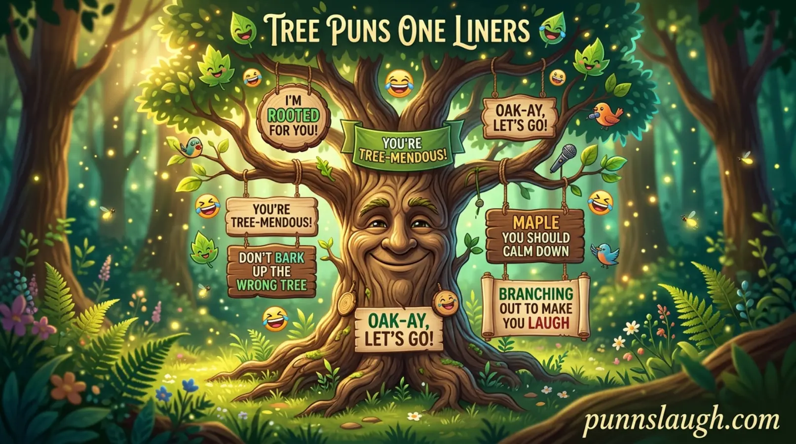 Tree Puns One Liners
