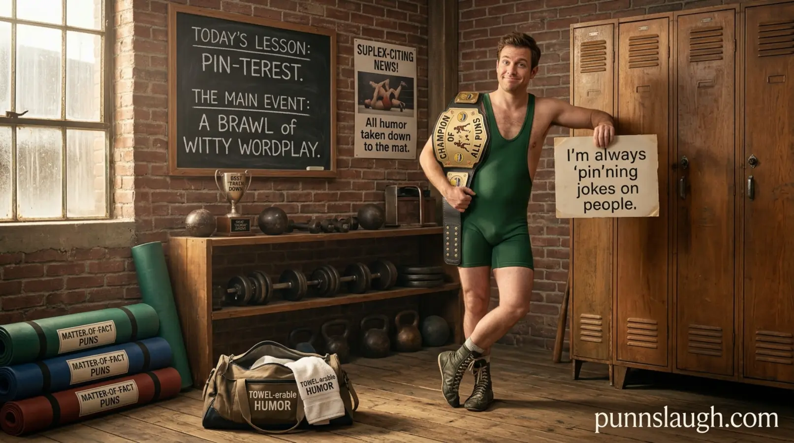 Wrestling Puns