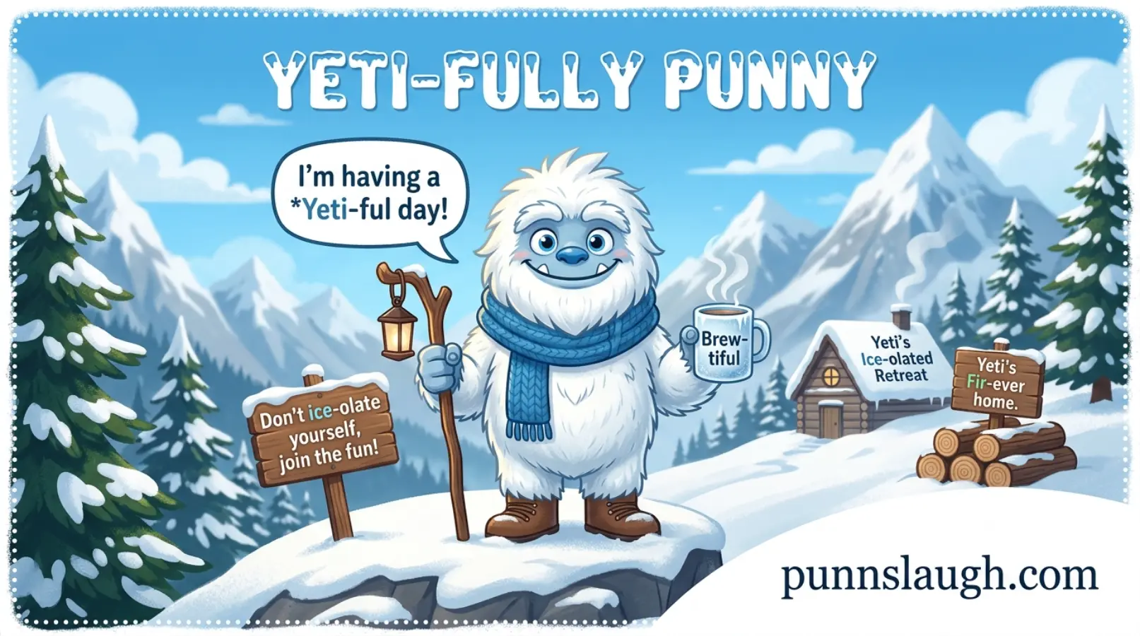 Yeti Puns