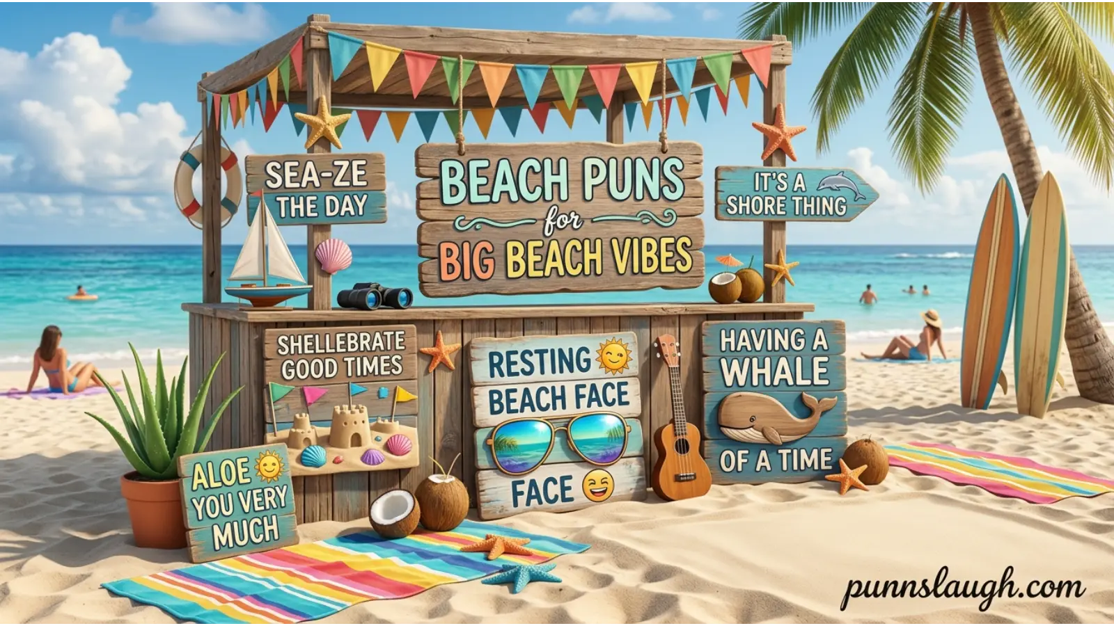 Beach Puns That Bring Big Beach Vibes