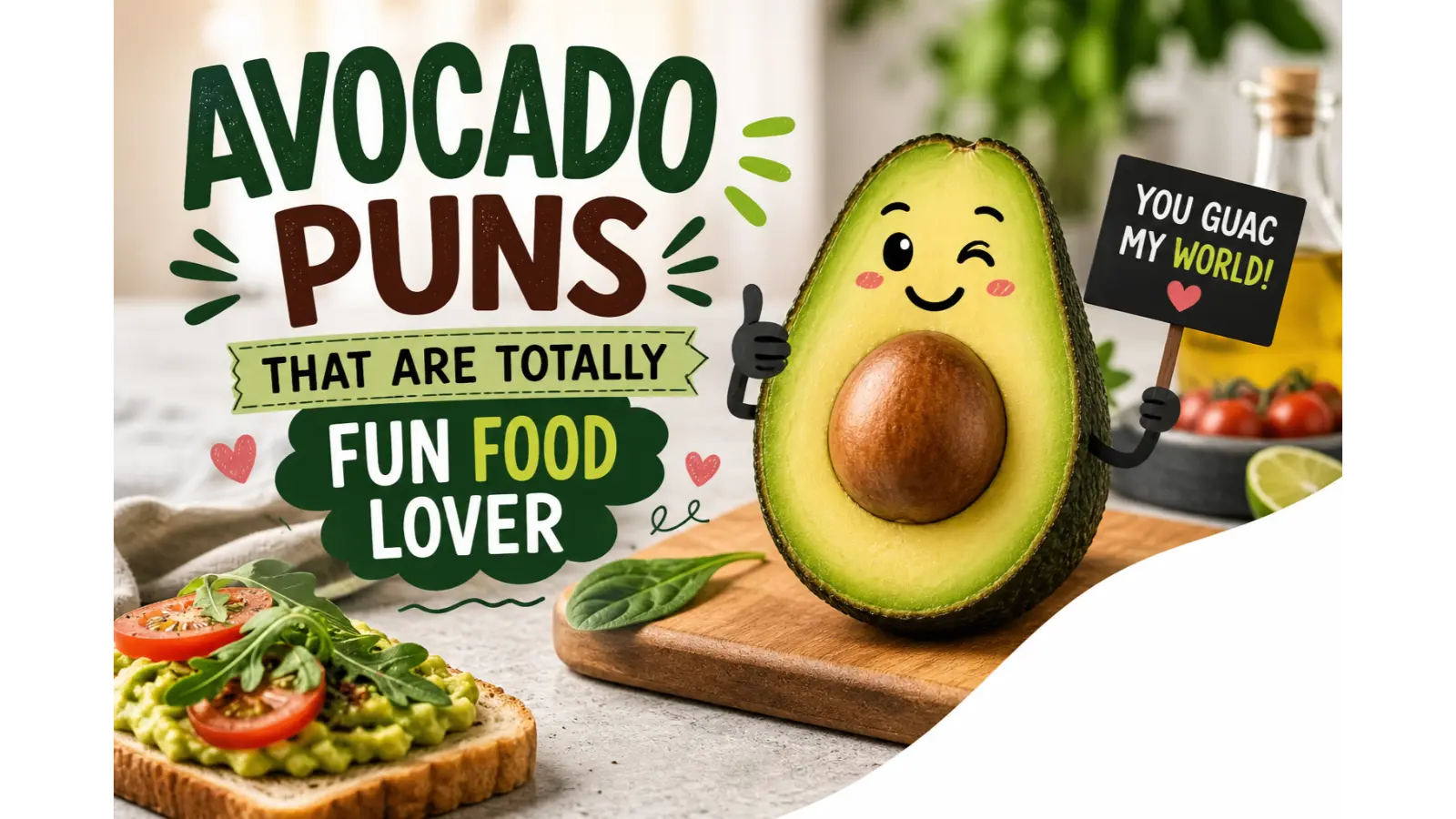Avocado Puns That Are Totally Fun Food Lover