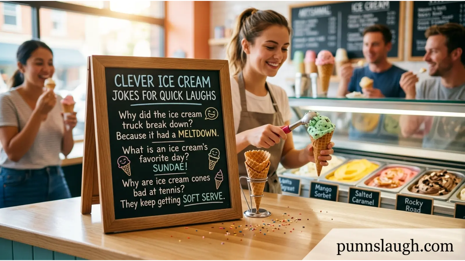 Clever Ice Cream Jokes for Quick Laughs