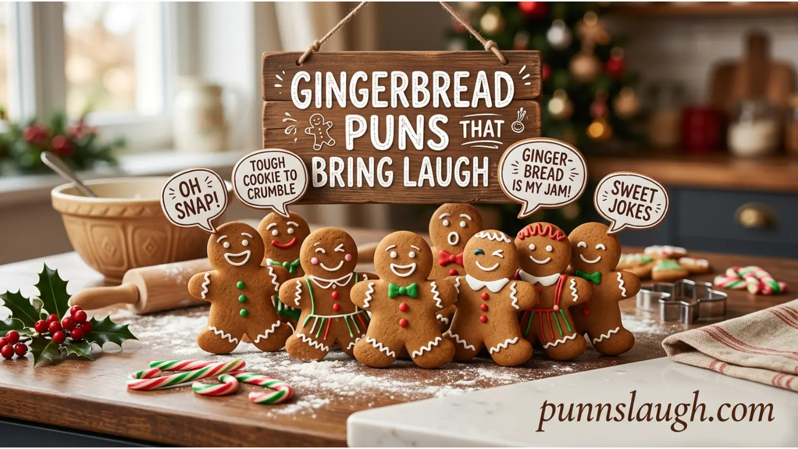 Gingerbread Puns That and Bring Laugh