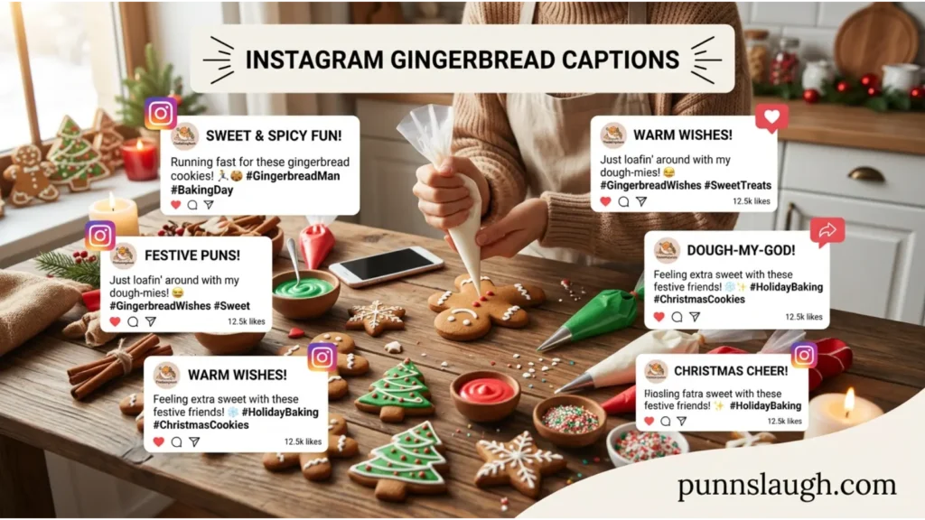 Instagram Gingerbread Captions