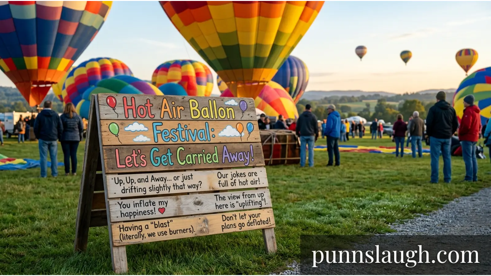 Balloon Festival Humor and Adventure Puns