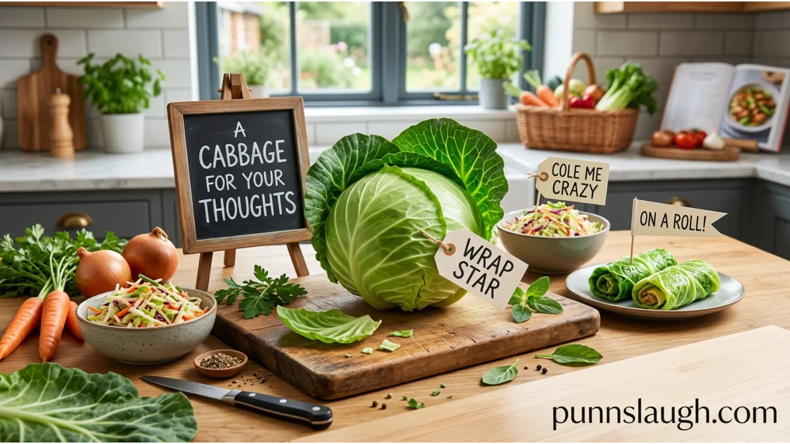 Clever Cabbage Wordplay for Food Lovers
