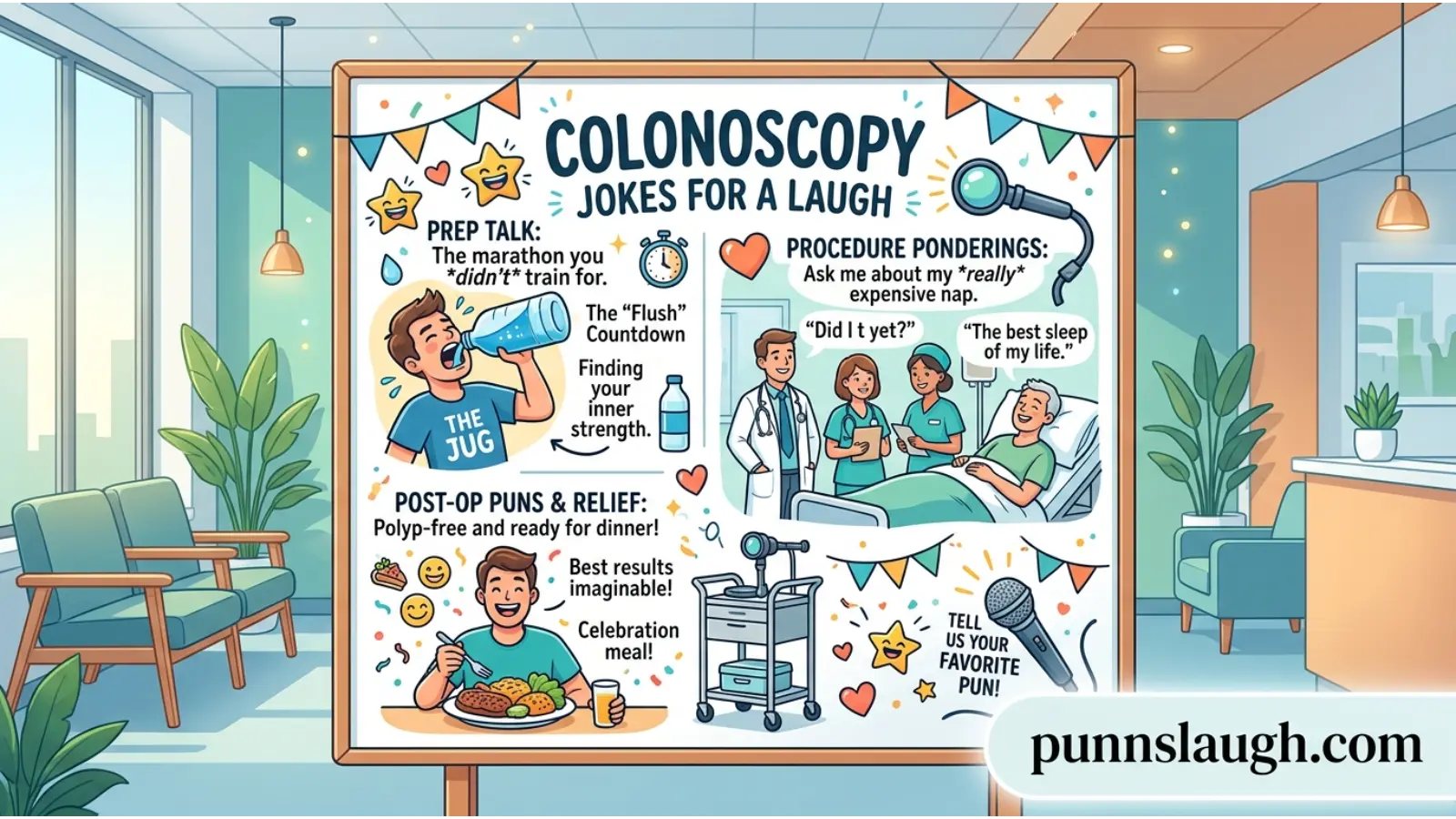 Colonoscopy Jokes for a Laugh