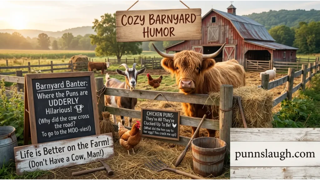 Cozy Barnyard Humor for Farm Lovers