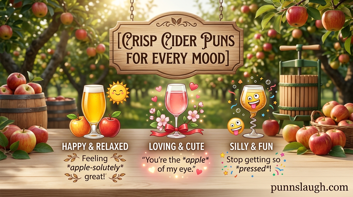 Crisp Cider Puns for Every Mood