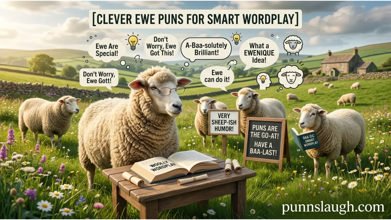 Clever Ewe Puns for Smart Wordplay