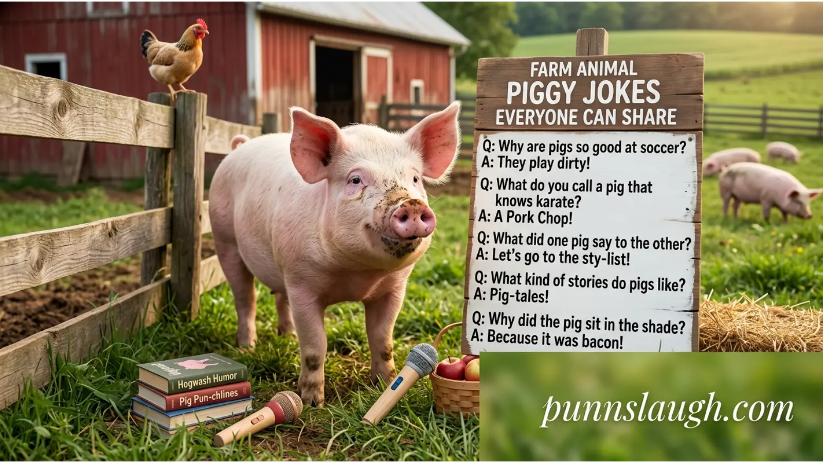 Farm Animal Piggy Jokes Everyone Can Share.