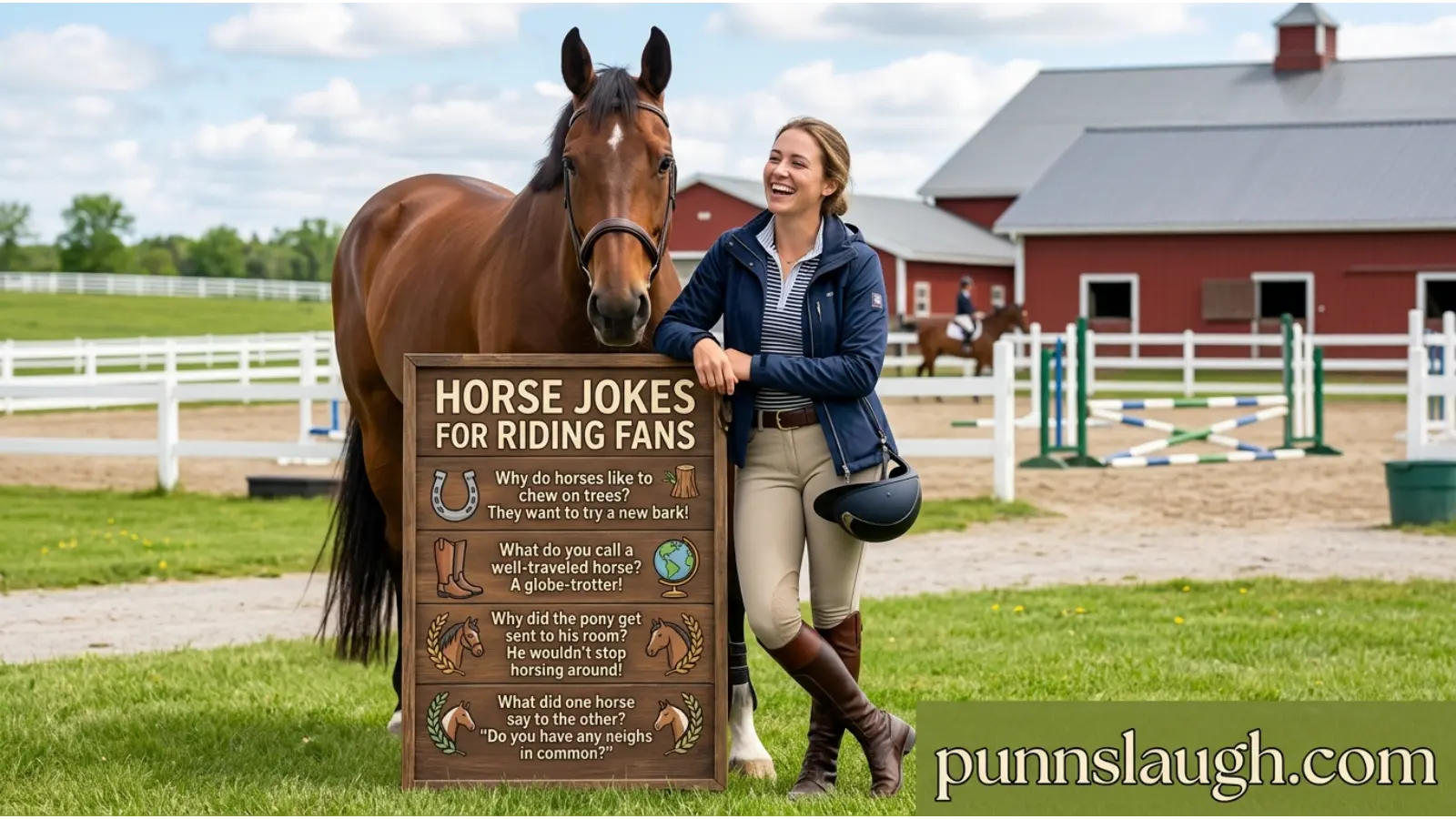 Horse Jokes for Riding Fans