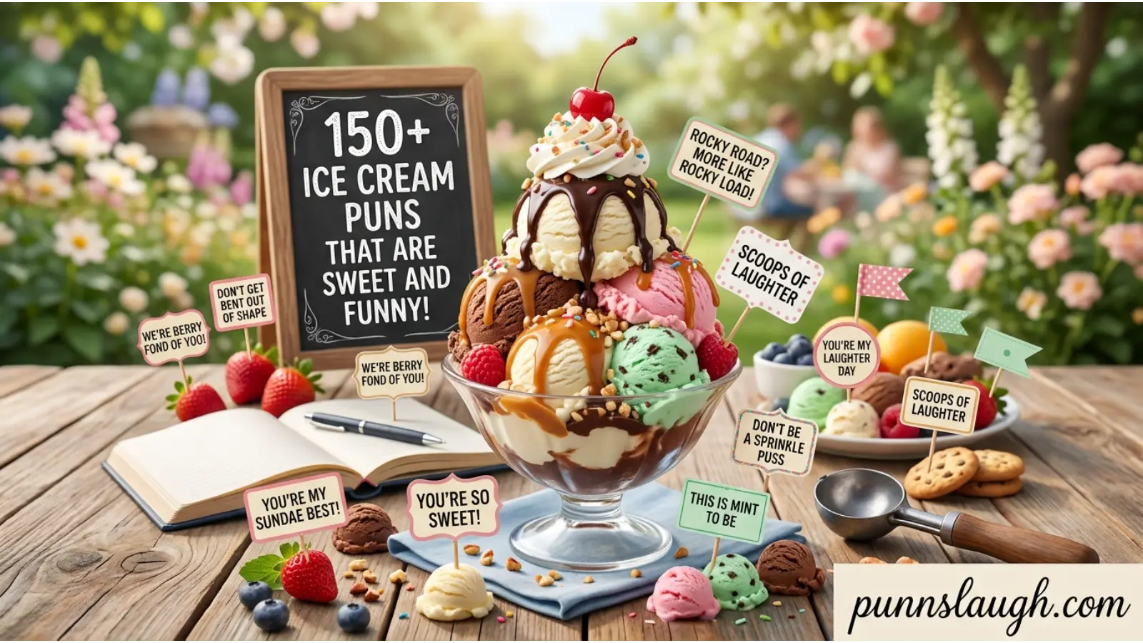 Ice Cream Puns That Are Sweet and Funny