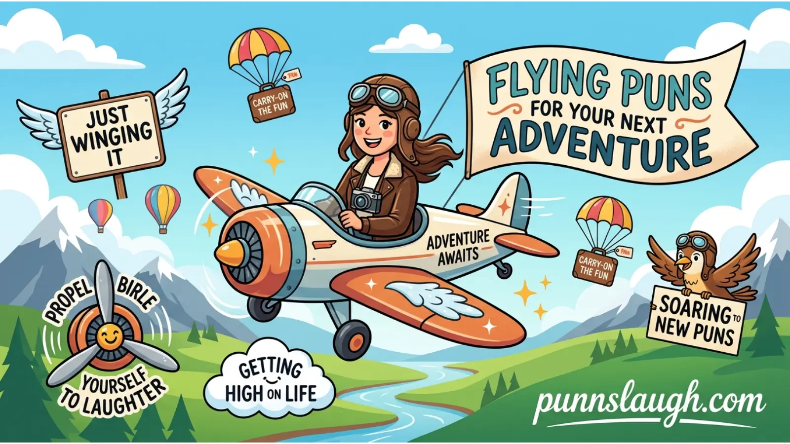 Flying Puns for Your Next Adventure