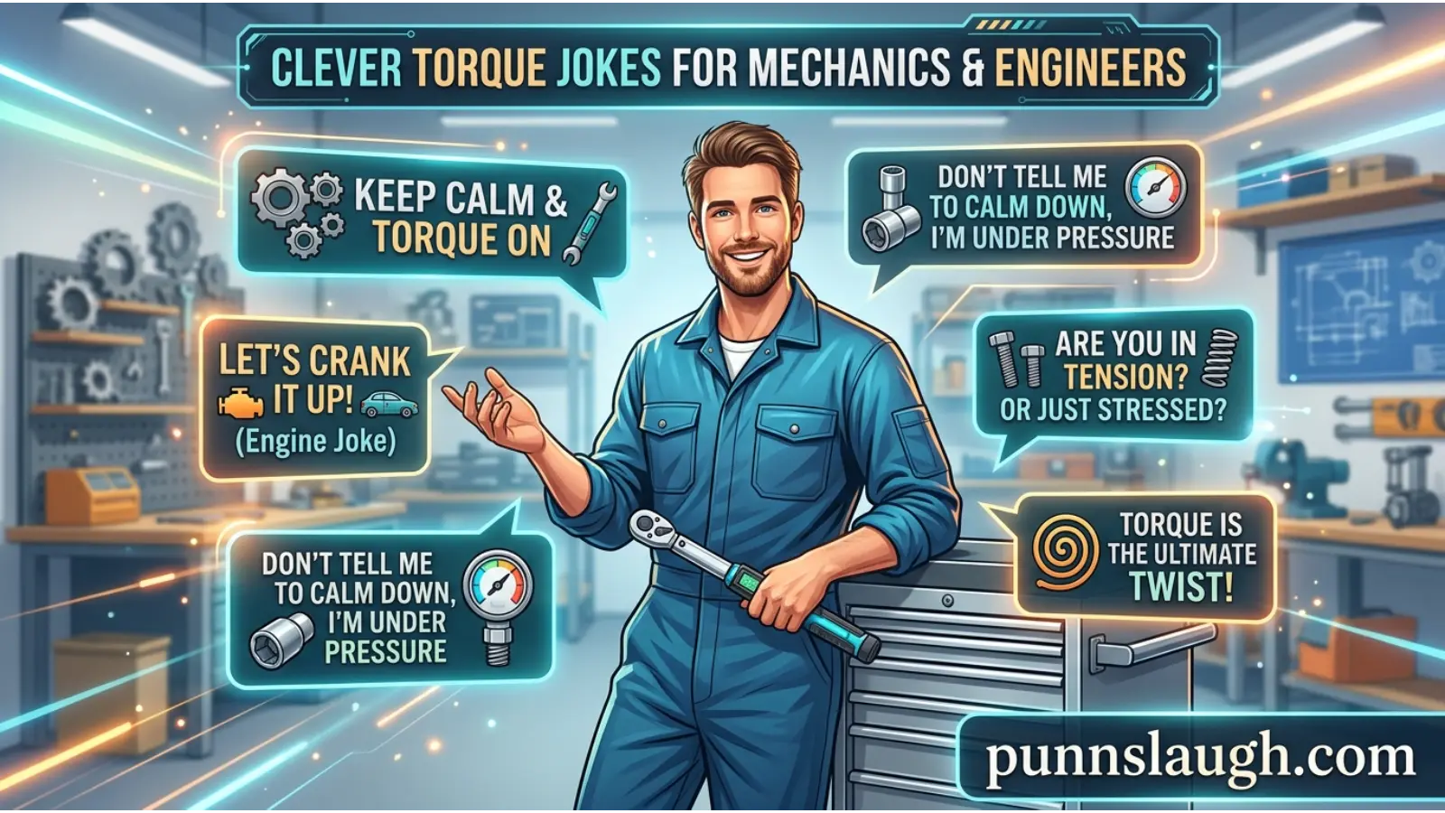 Clever Torque Jokes for Mechanics and Engineers