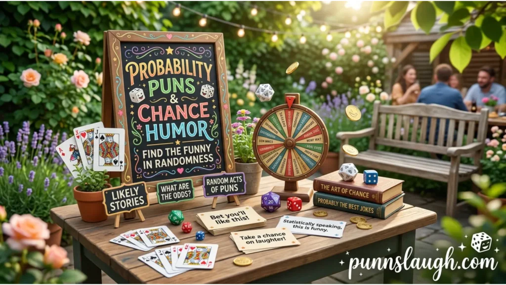 Probability Puns and Chance Humor