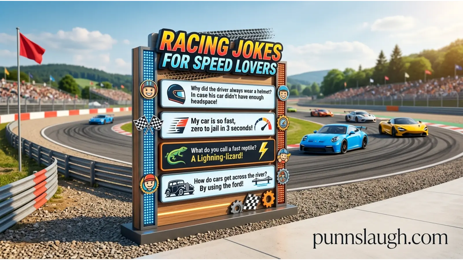 Racing Jokes for Speed Lovers