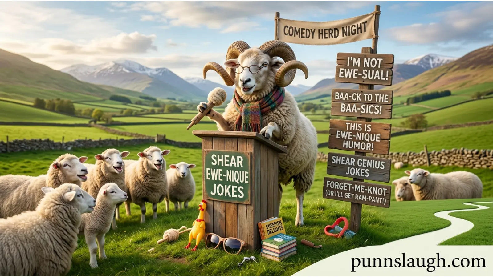 Sheep Puns That Are Unique and Seriously Funny