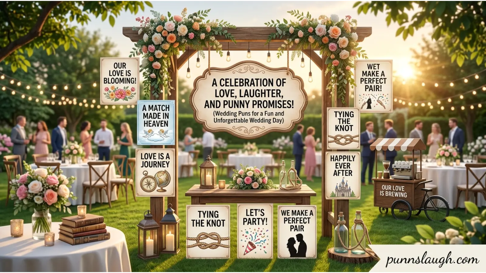 Wedding Puns for a Fun and Unforgettable Wedding Day