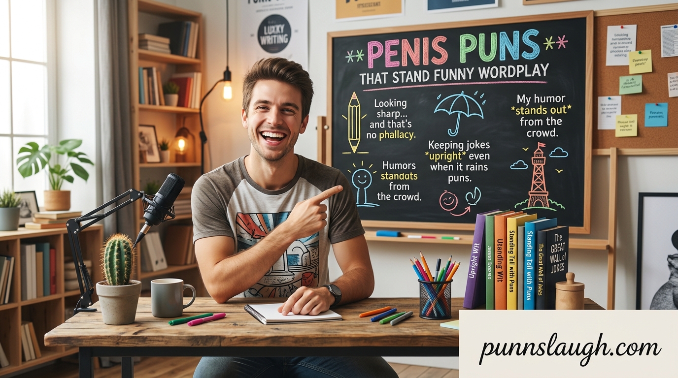 Penis Puns That Stand Funny Wordplay