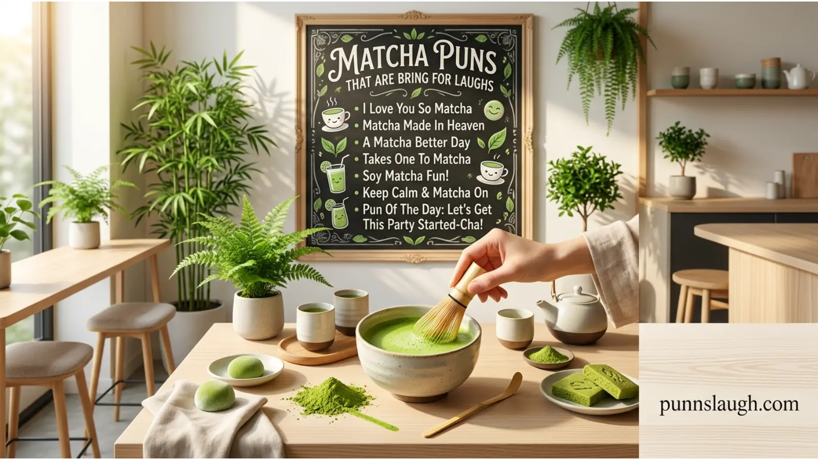 Matcha Puns That Are Bring for Laughs