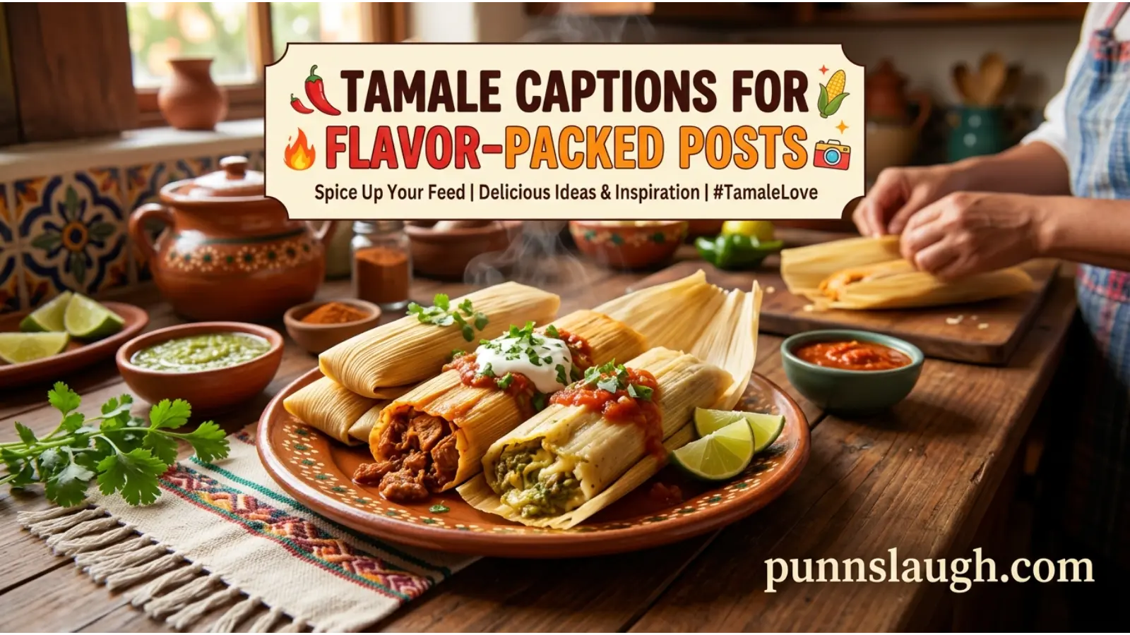 Tamale Captions for Flavor Packed Posts