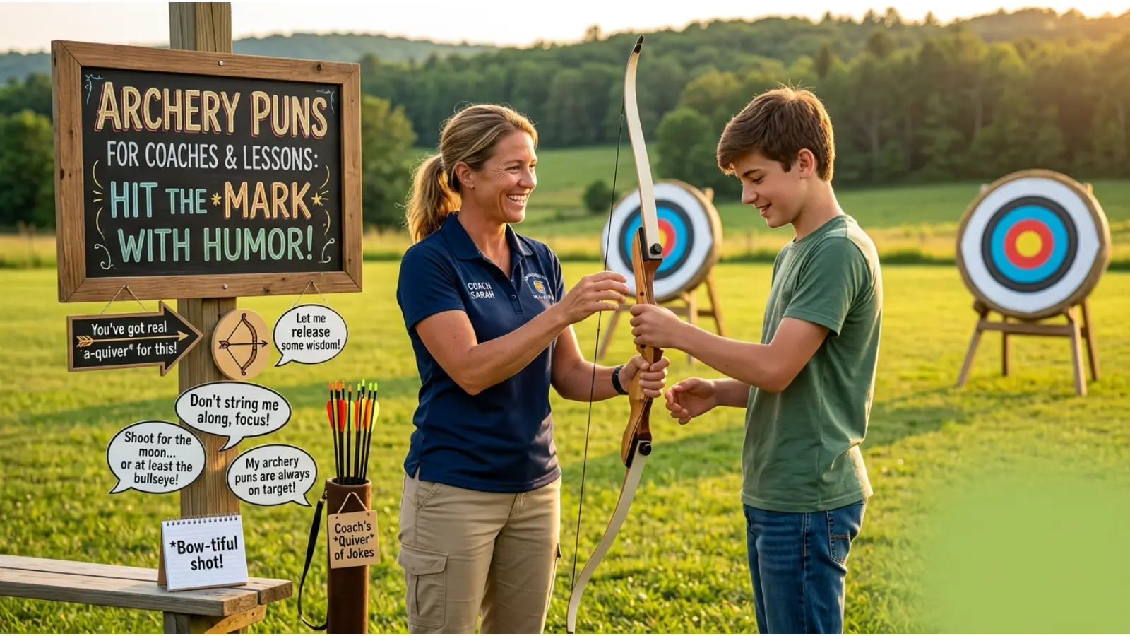 Archery Puns For Coaches And Lessons