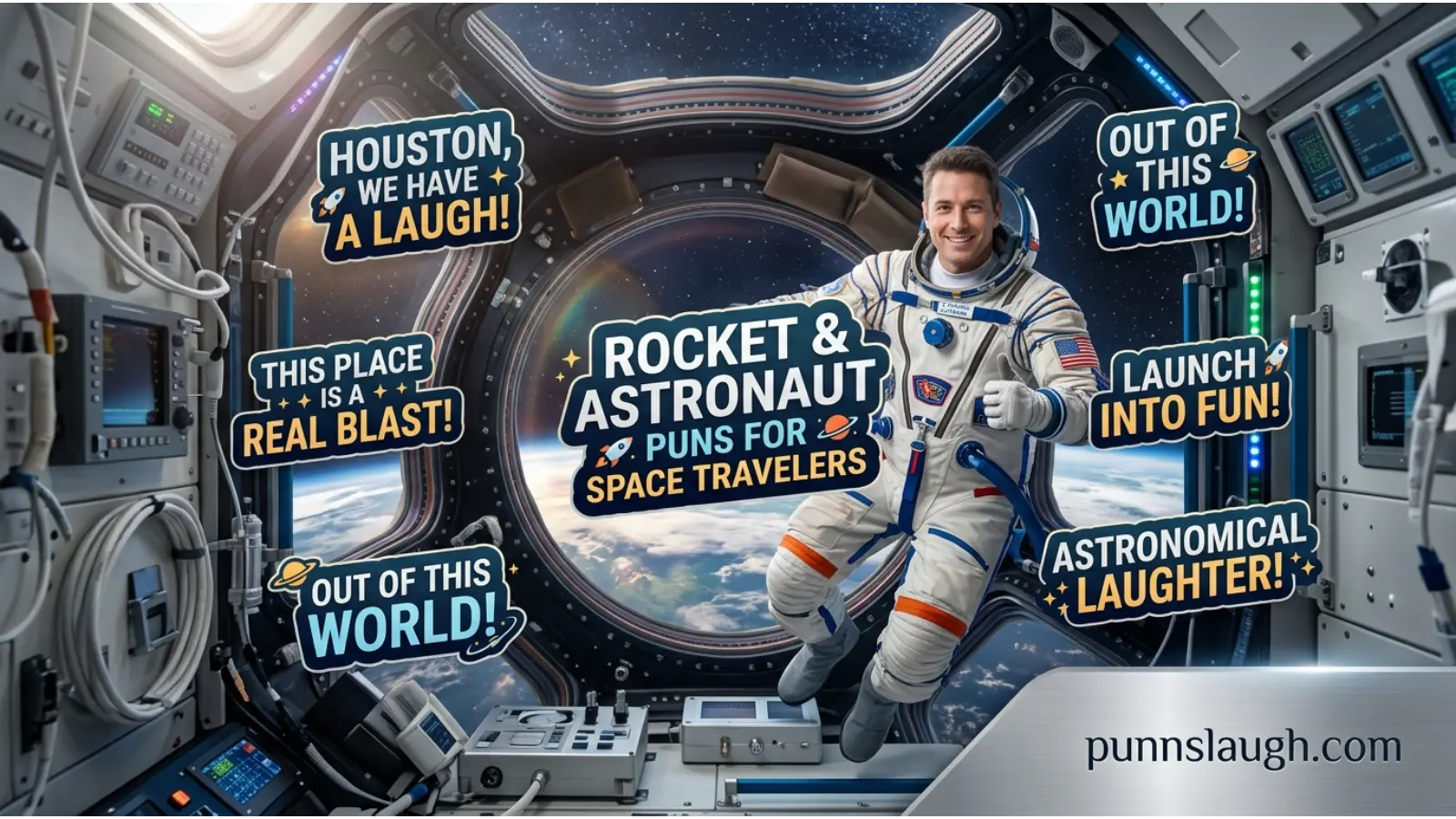 Rocket and Astronaut Puns for Space Travelers