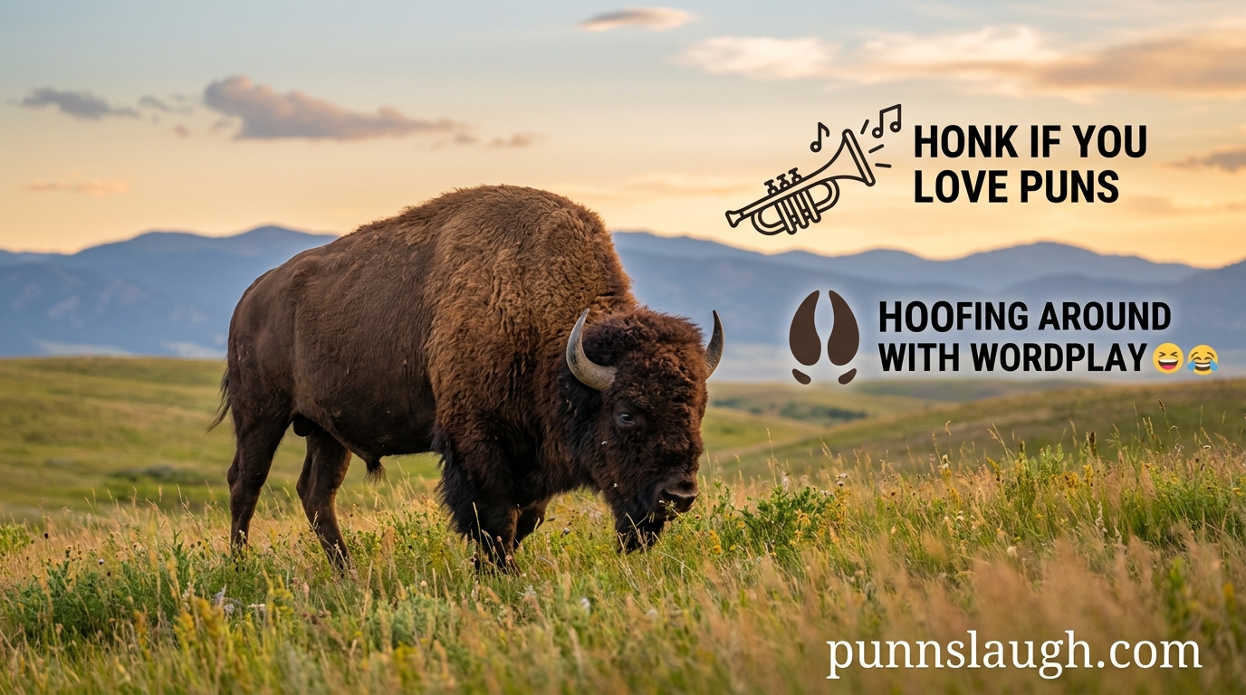 Horn and Hoof Buffalo Wordplay