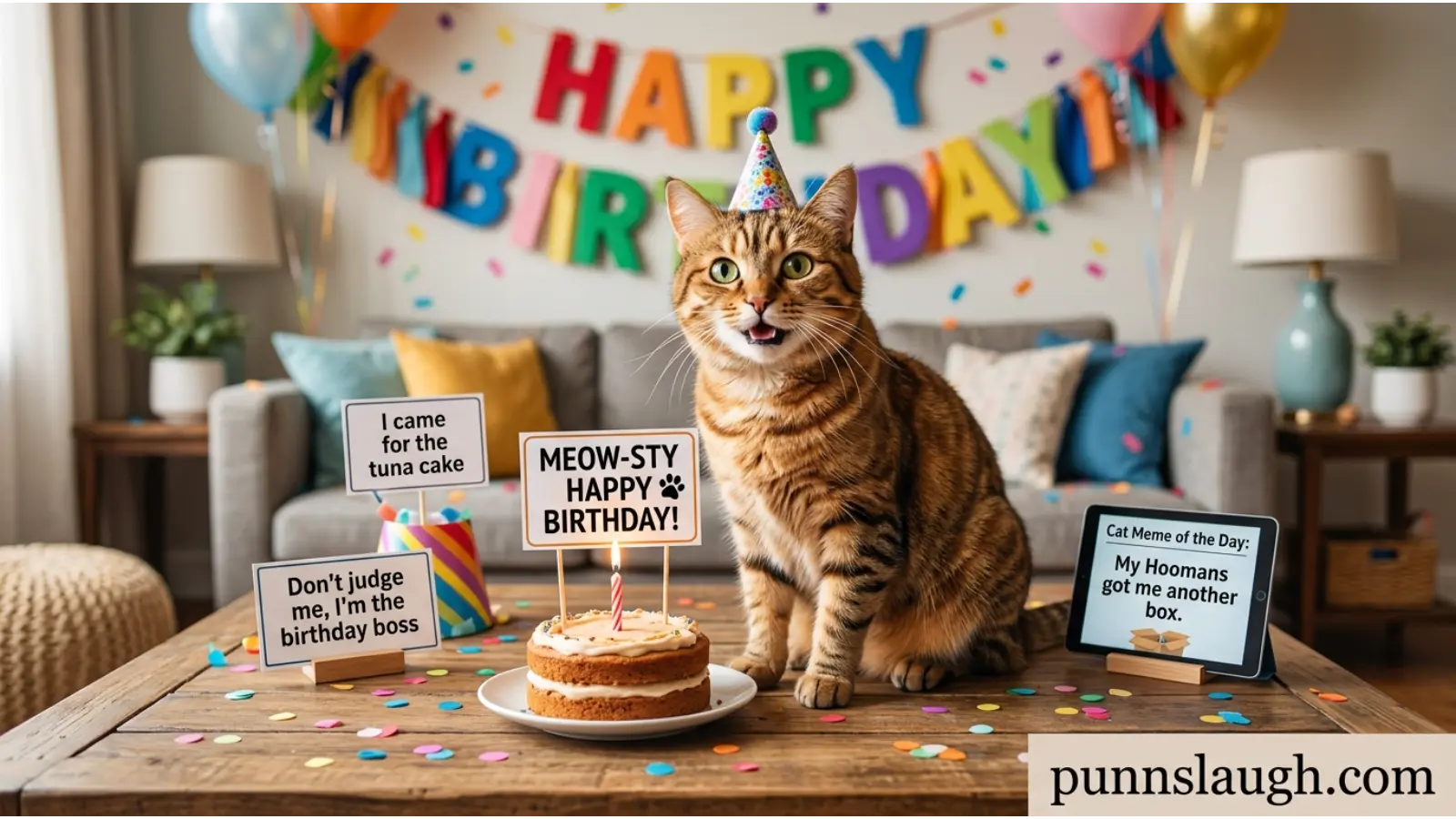 Cat Birthday Memes And Shareable Humor