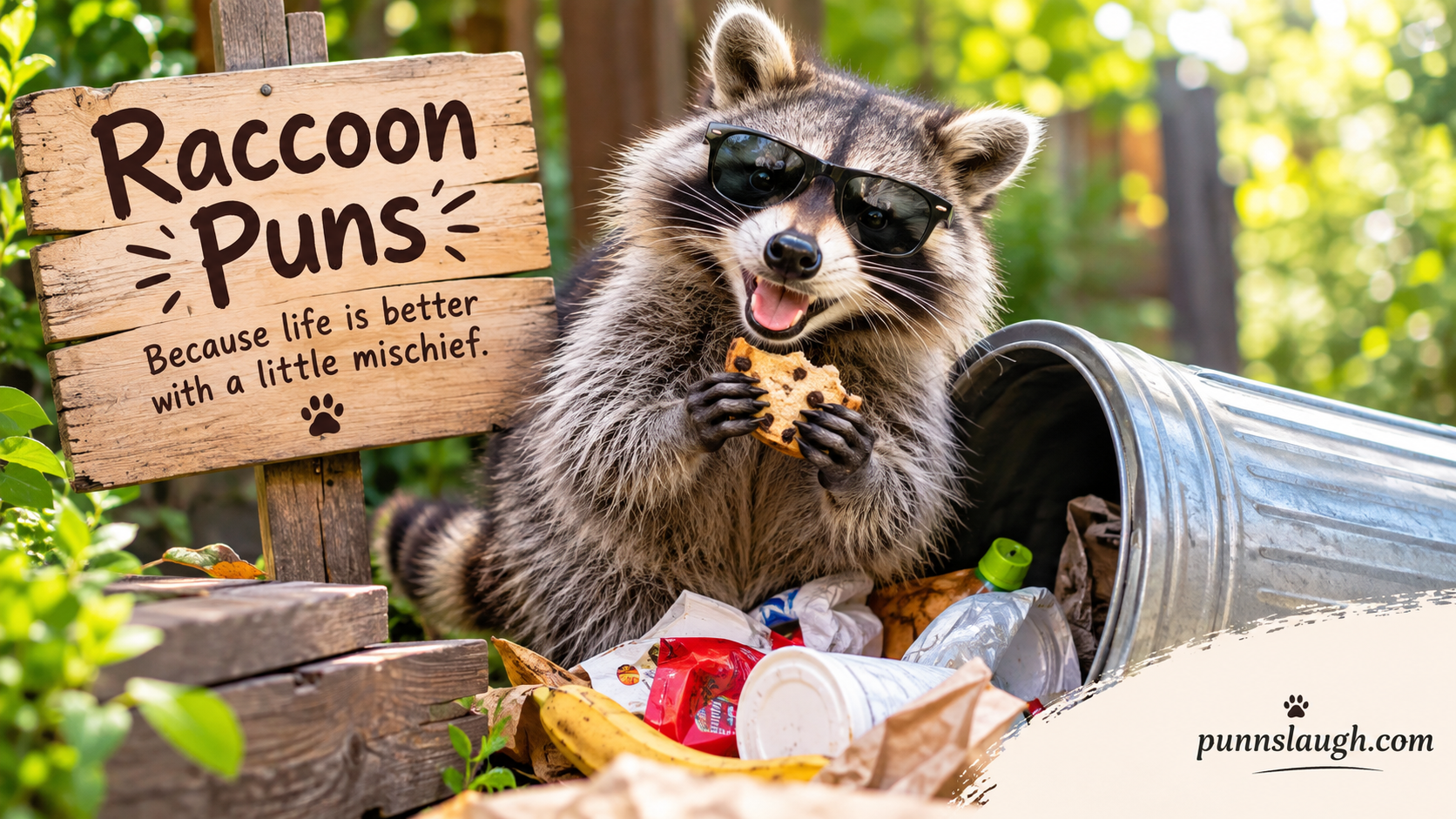Raccoon Puns