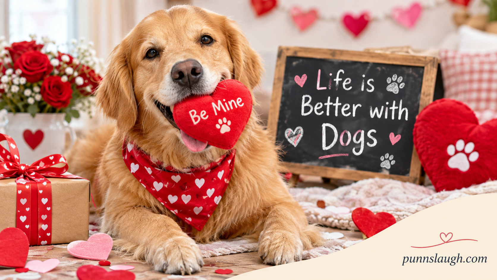 Dog Valentines Puns