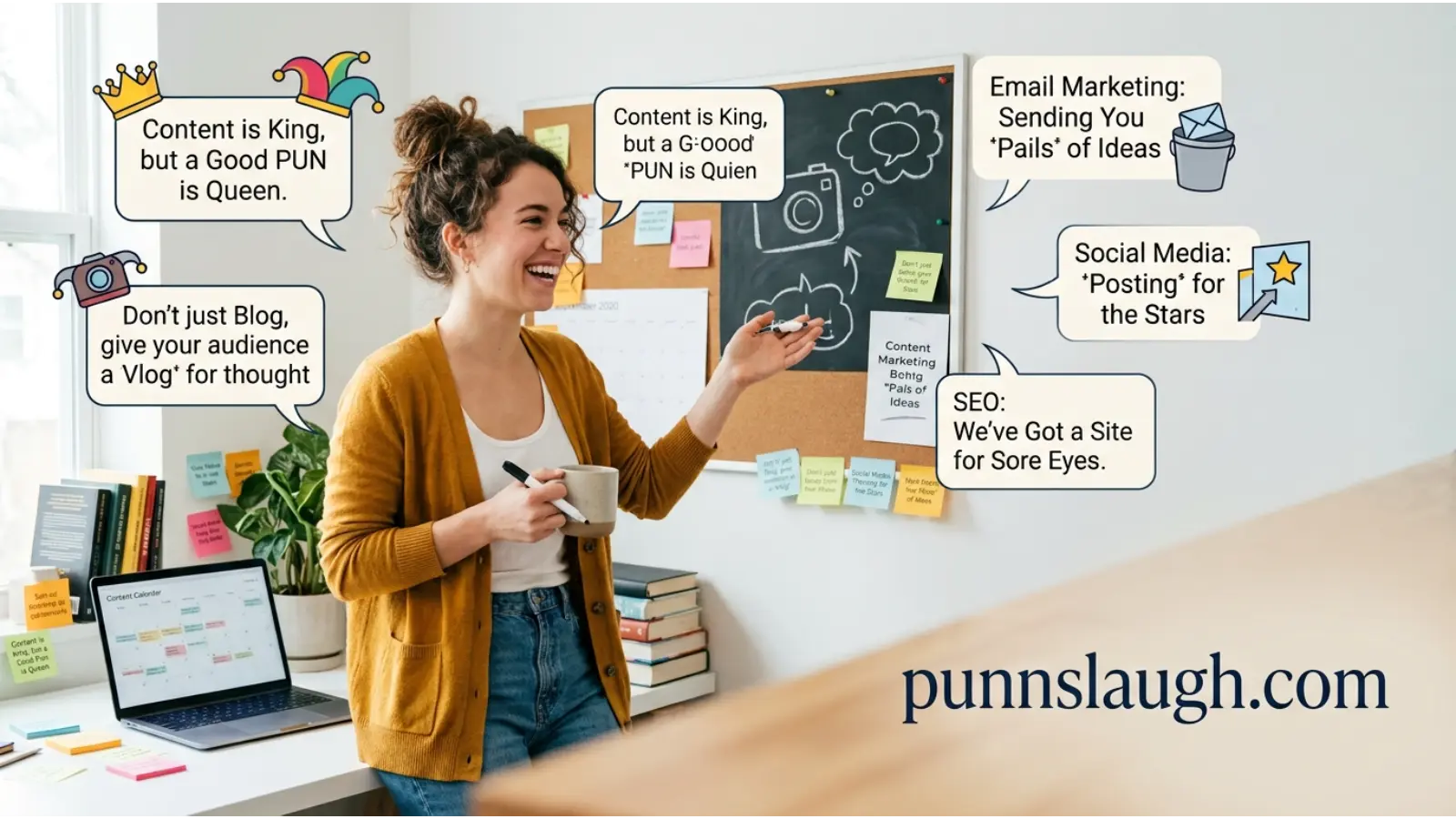 Content Marketing Puns for Creative Ideas