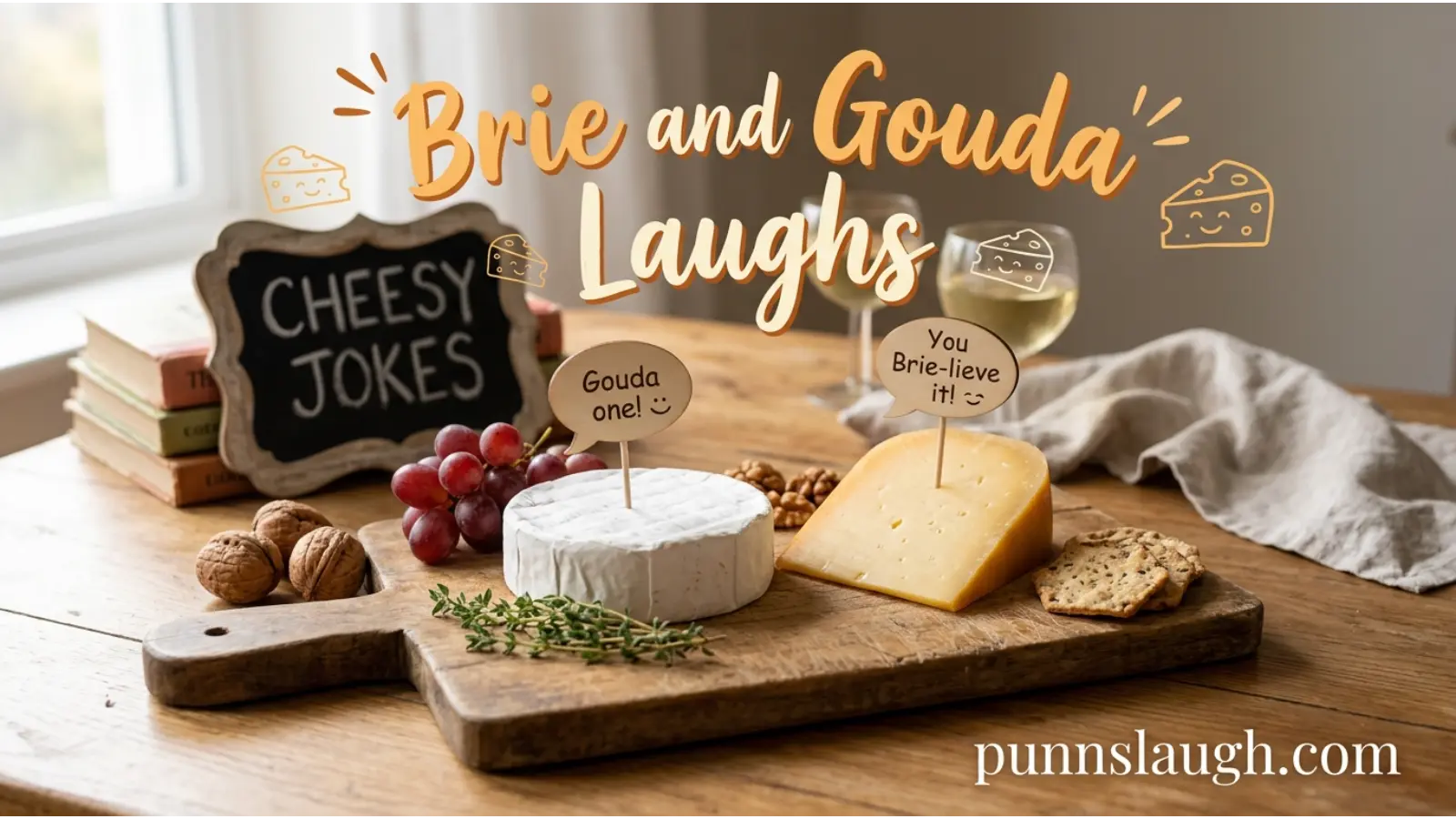 Brie and Gouda Laughs