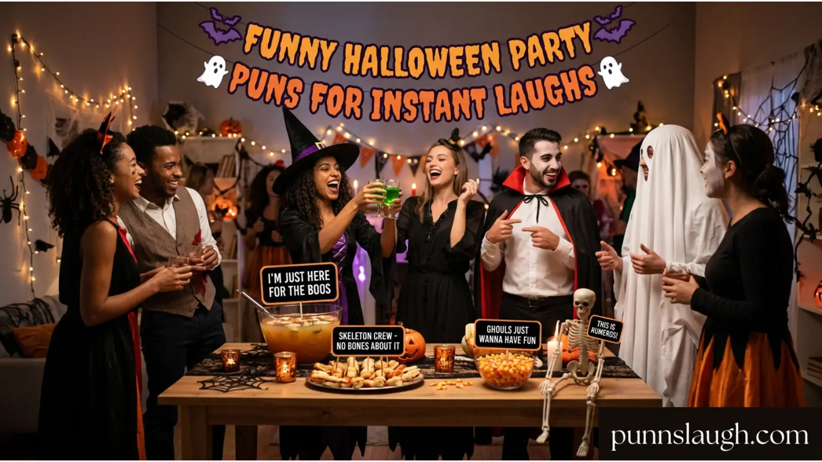 Funny Halloween Party Puns for Instant Laughs